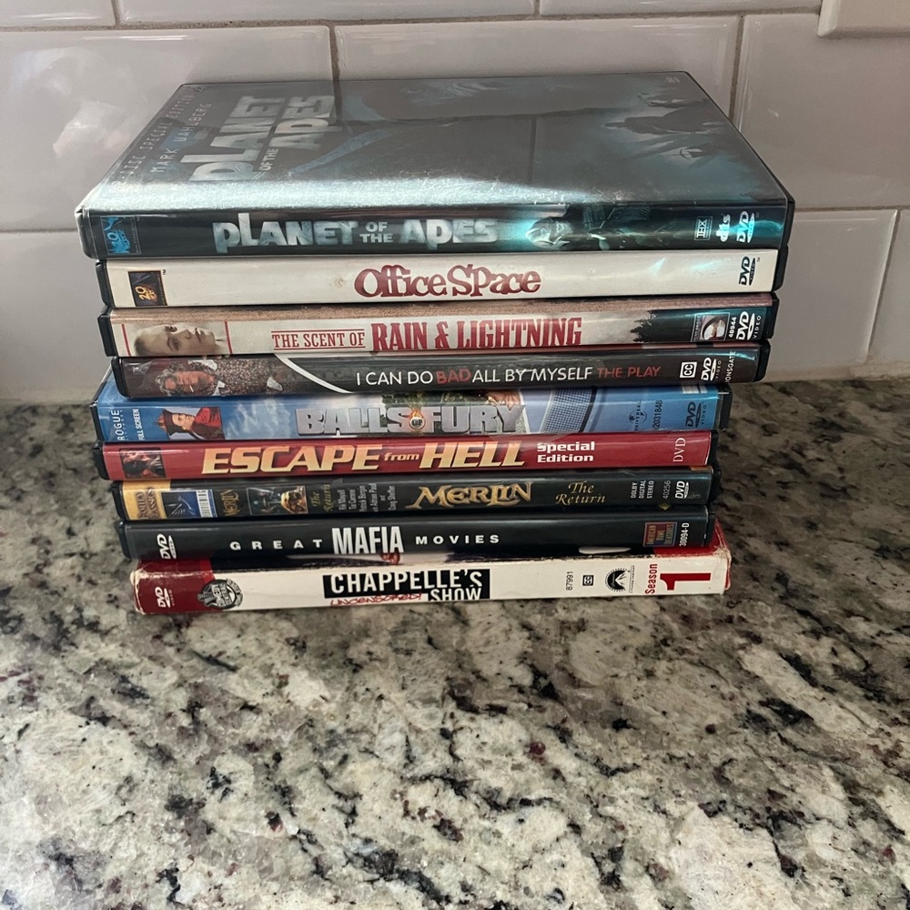Lot (9) DVD Collection Bundle